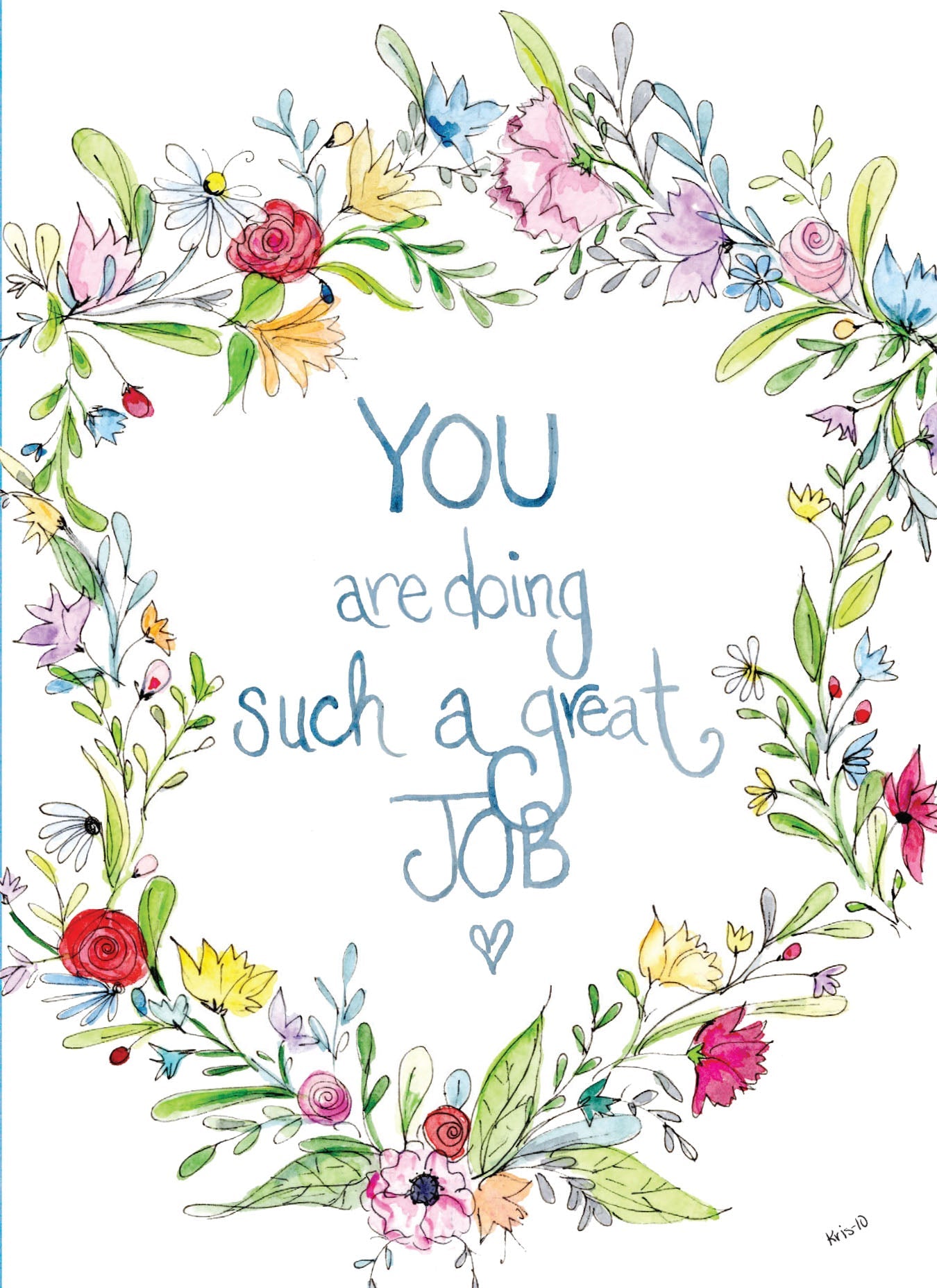 Great Job Greeting Card
