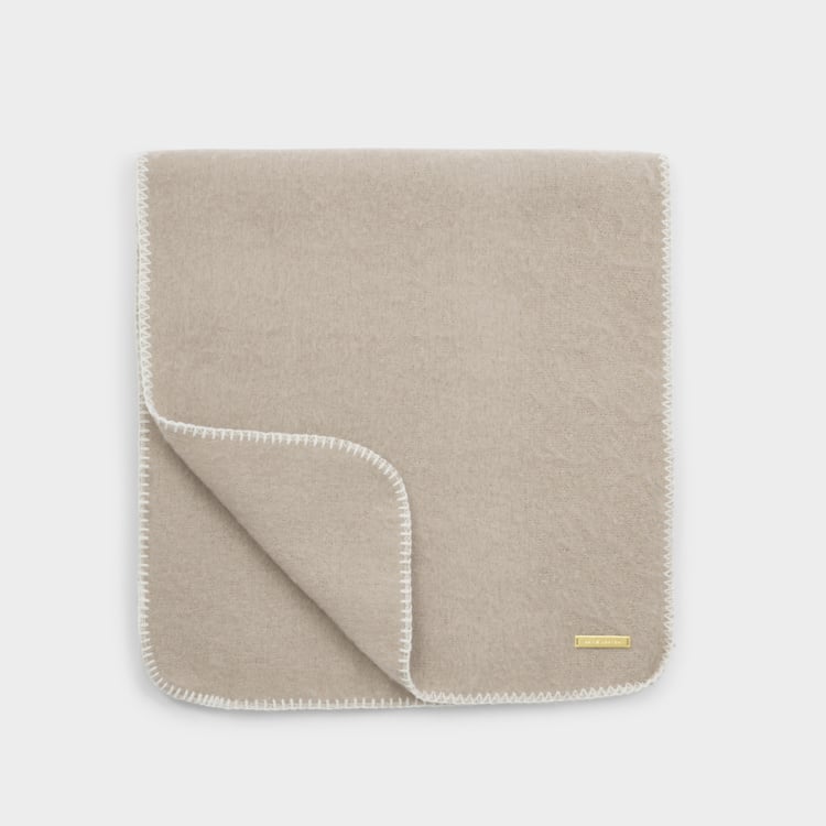 Whipstitch Scarf - Taupe