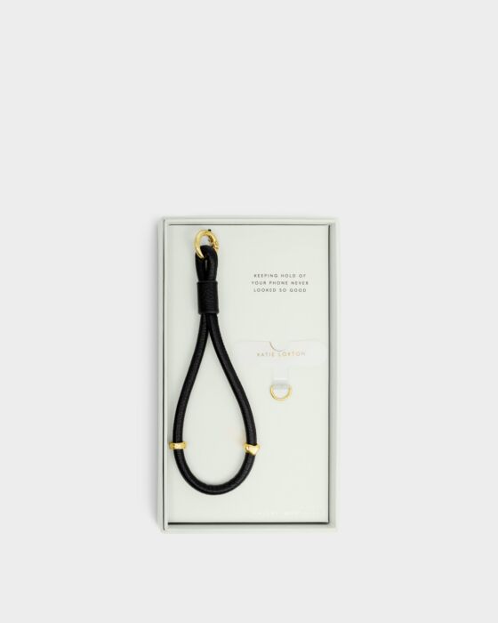 Phone Wristlet Strap - Black