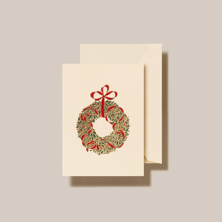 Gift Enclosure Cards - Classic Wreath