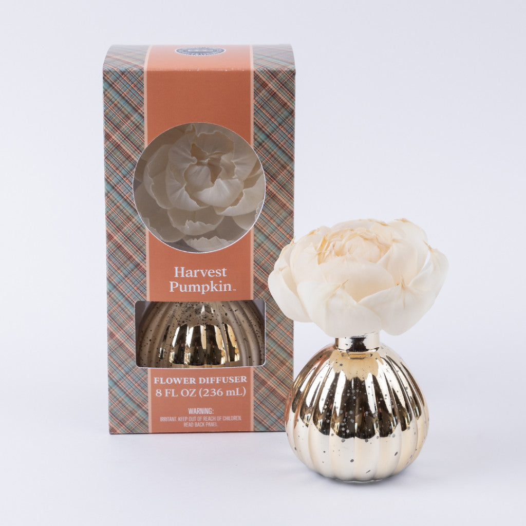 Holiday Flower Diffuser - Harvest Pumpkin