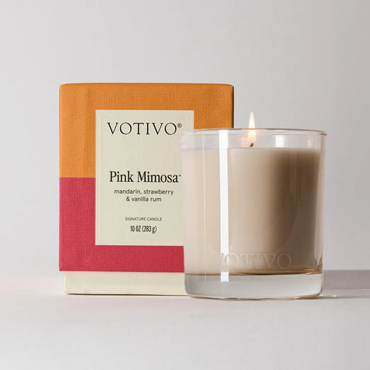 Signature Candle - Pink Mimosa