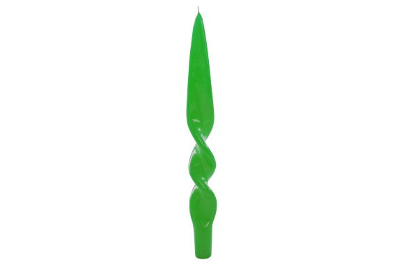 Meloria Denise - 11" Classic Candles - Green - Box of 2