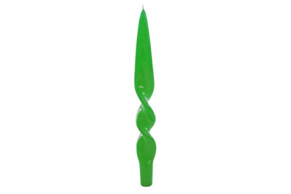 Meloria Denise - 11" Classic Candles - Green - Box of 2