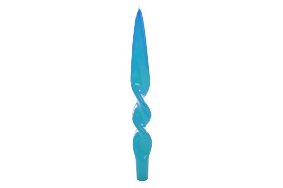 Meloria Denise - 11" Classic Candles - Turquoise - Box of 2
