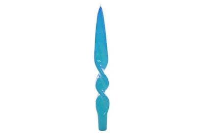 Meloria Denise - 11" Classic Candles - Turquoise - Box of 2