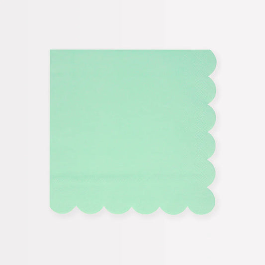 Large Napkins - Sea Foam Green