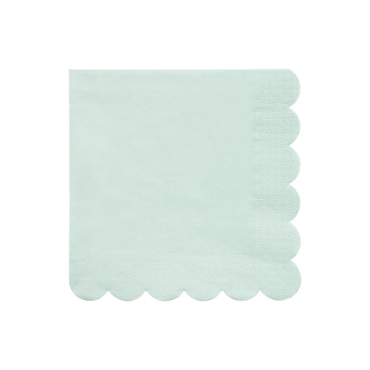 Large Paper Napkins - Mint Sorbet