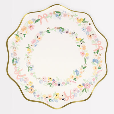 Side Plates - Elegant Floral
