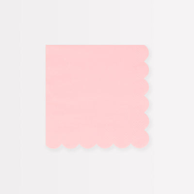 Large Napkins - Cotton Candy Pink