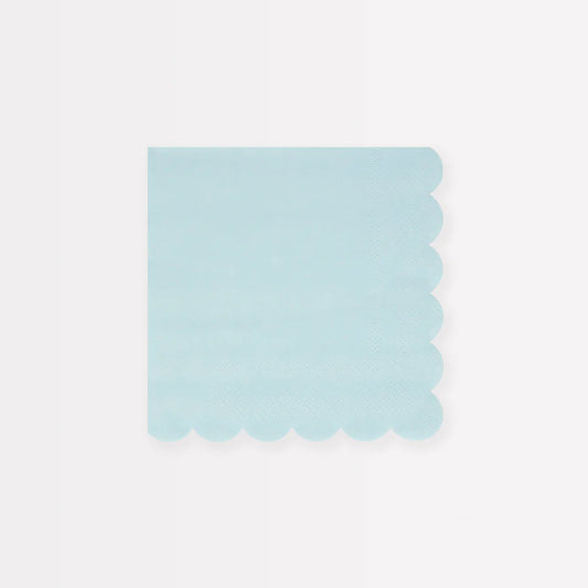 Small Napkins - Summer Sky Blue