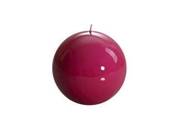 Meloria Ball Candle - Fuchsia - 4 3/4"
