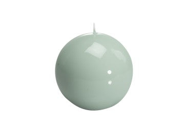 Meloria Ball Candle - Aqua Green - 4 3/4"