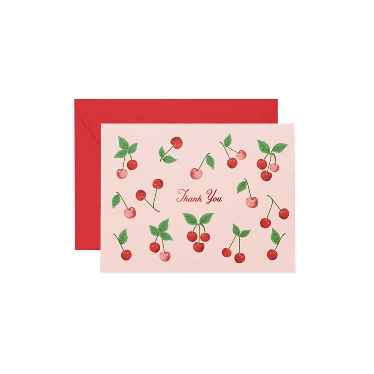 Boxed Set - Thank You Cards - Cherries