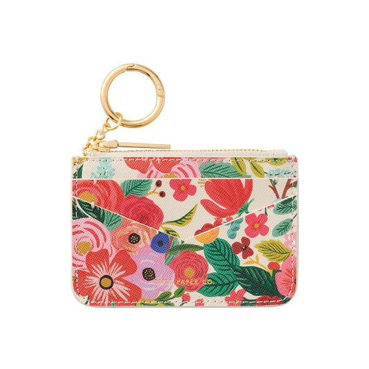 Key Ring Card Case - Garden Party