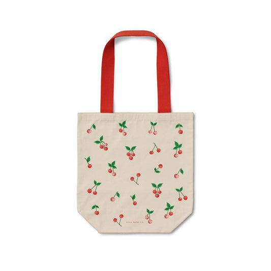 Canvas Tote Bag - Cherries