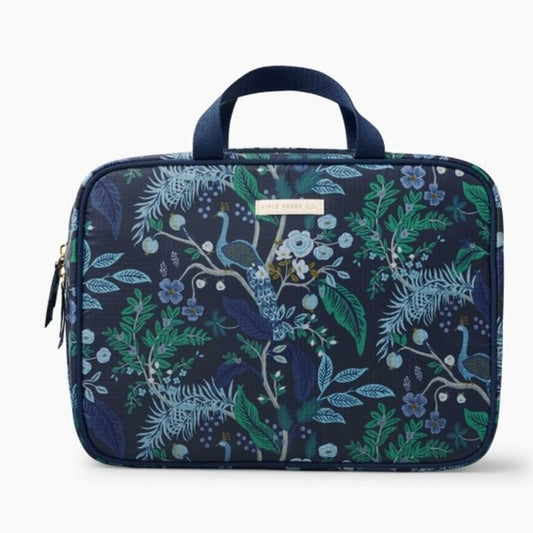 Travel Cosmetic Case - Peacock