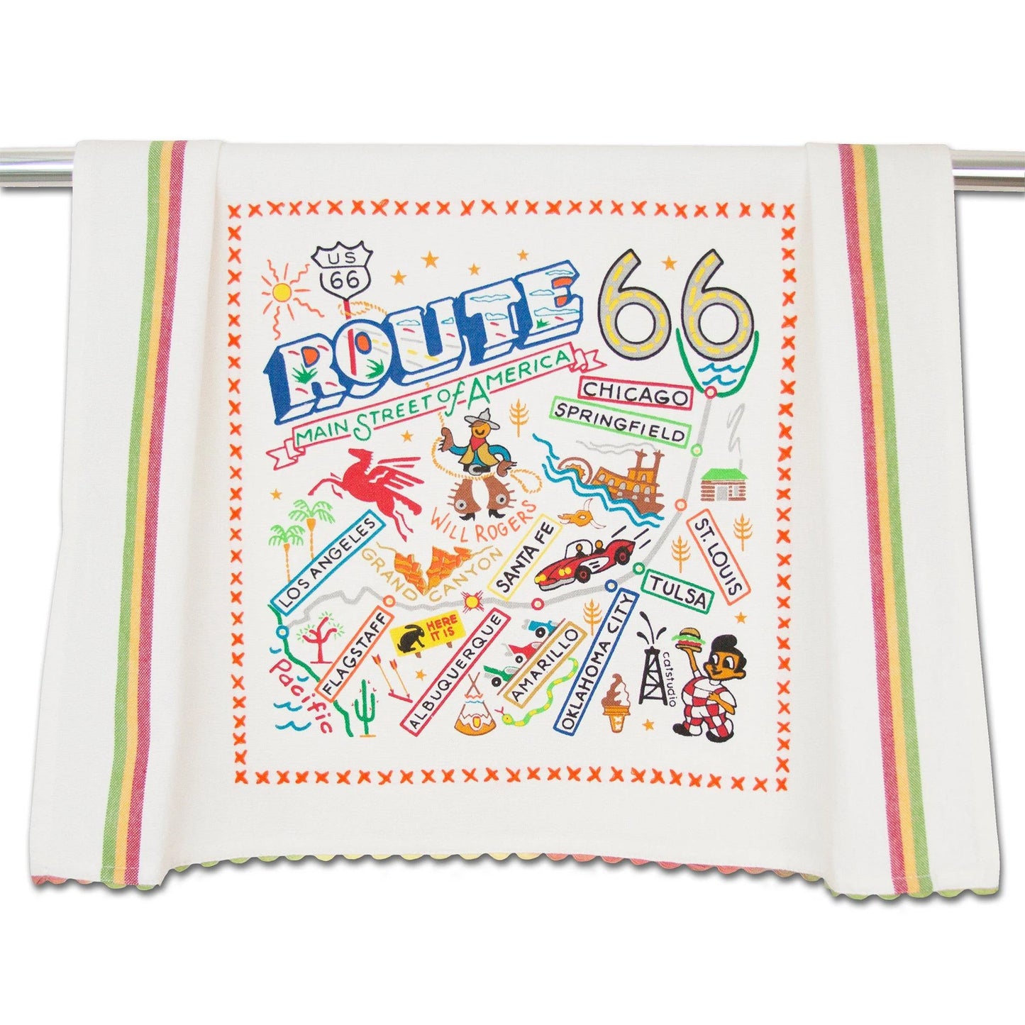 Dish Towel - Route 66
