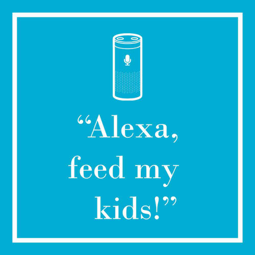 Beverage Napkin - Alexa Feed My Kids