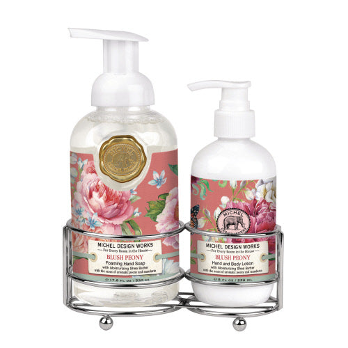 Blush Peony Hand Care Caddy
