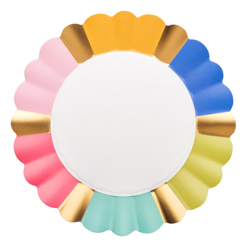 Dinner Plate - Scalloped Panoply
