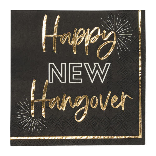 Cocktail Napkin Celebrate Good Times Happy Hangover/20pkg