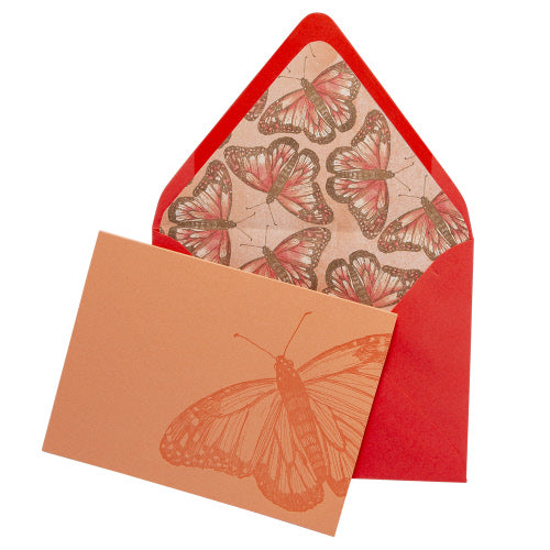 Letterpress Boxed Cards - Butterfly Folded