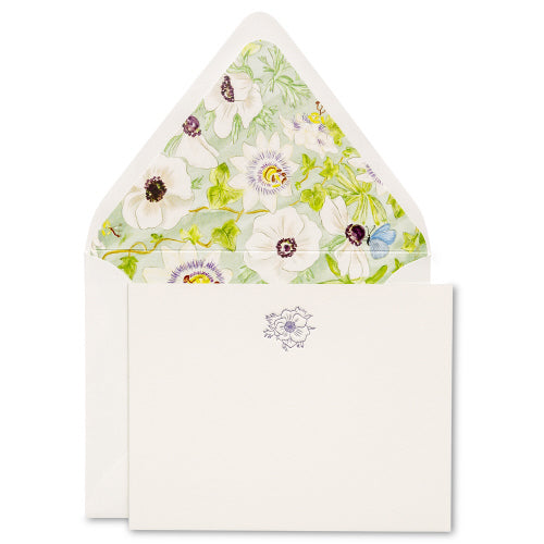 Letterpress Boxed Cards - Anemone Flower