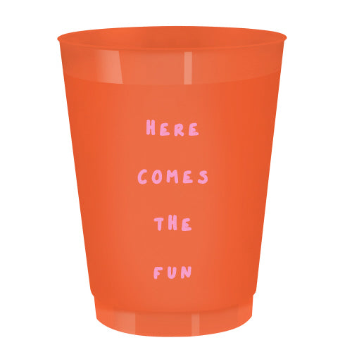 Color Shatterproof Cups 16OZ - Here Comes the Fun