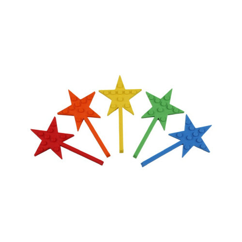 Cupcake Stars - Pack of 5 - Rainbow Colors