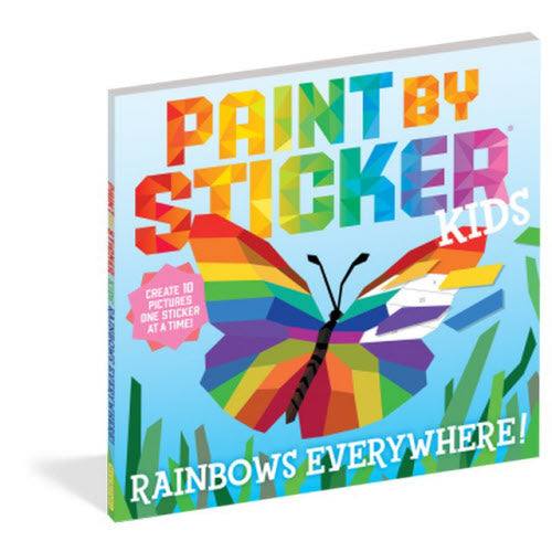 Paint by Sticker Kids: Rainbows Everywhere!