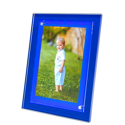 Blue Acrylic Frame