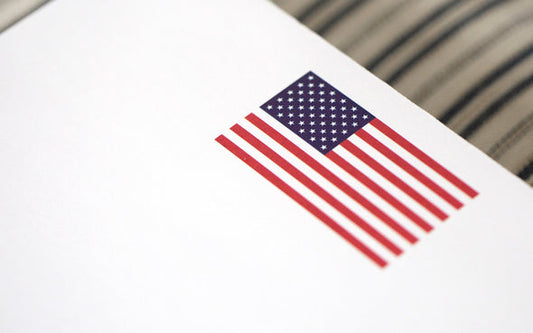 Luxe USA Flag Notepad