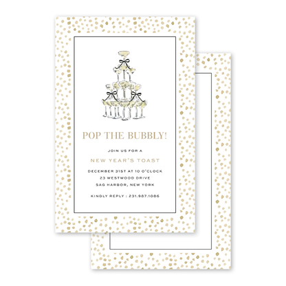 New Year Spirits Invitation - 10 CT