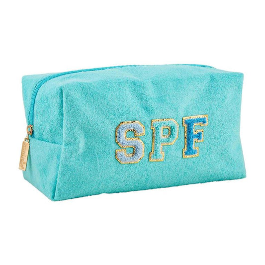 Terrycloth Pouch Blue | SPF