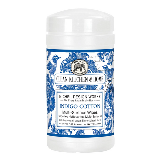 Indigo Cotton Multi Surface Wipes