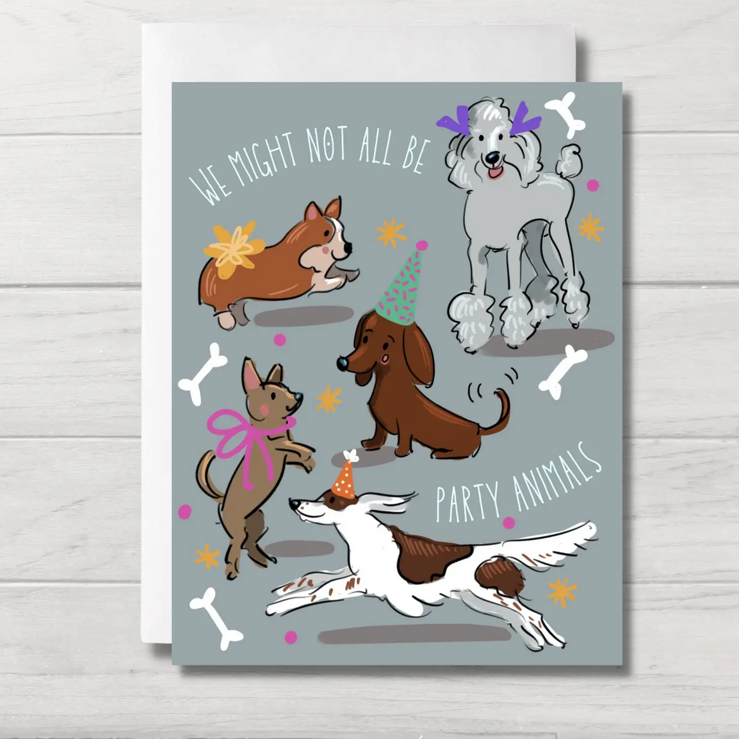 Dog Birthday Card | Party Animal