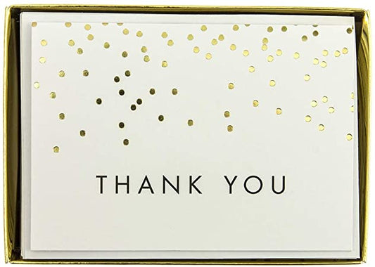 Boxed Cards - Falling Dots