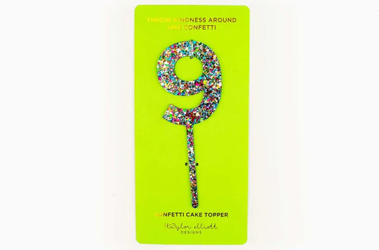 Confetti Cake Topper | 9