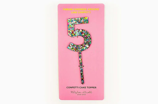 Confetti Cake Topper | 5