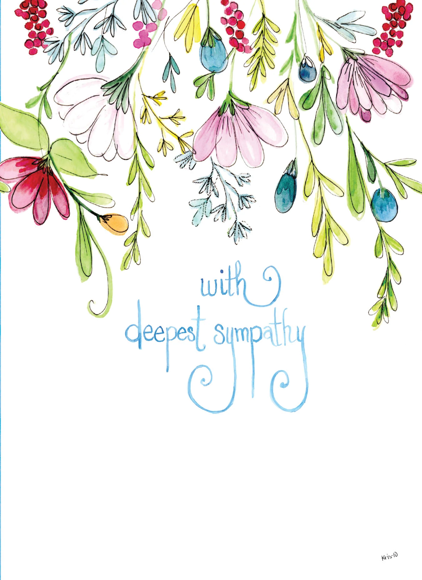 With Deepest Sympathy Card
