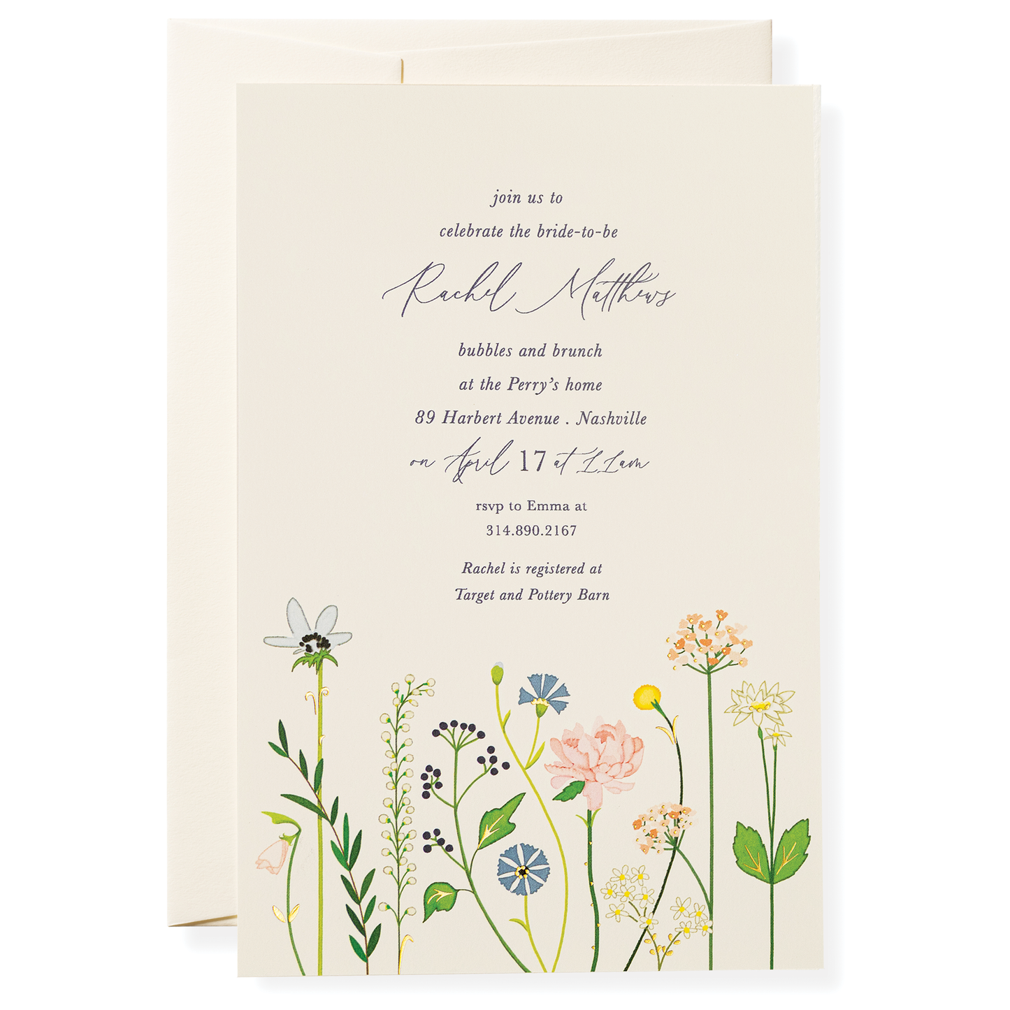 All in Bloom Invitations - 10 CT