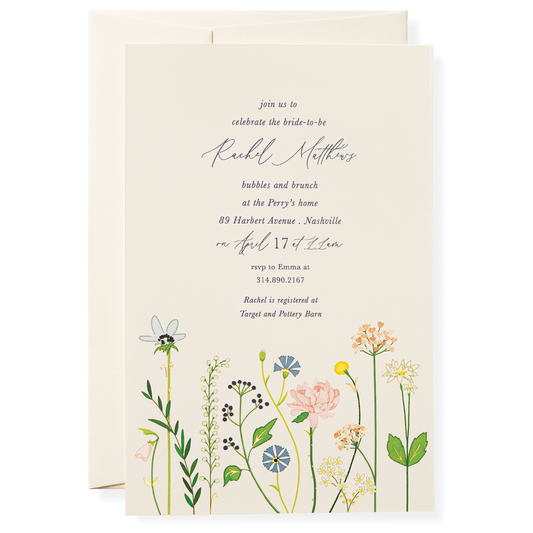 All in Bloom Invitations - 10 CT