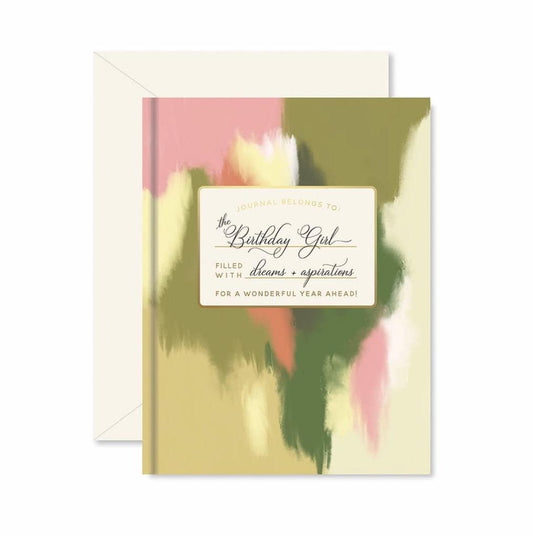Birthday Card - Girl Journal
