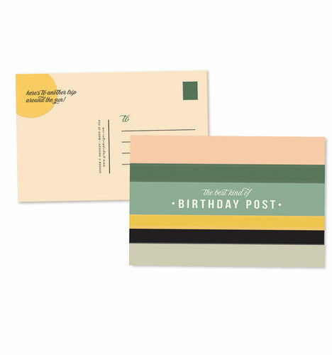 Birthday Post Cards - 10ct