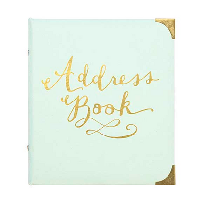 Gilded Mint Address Book