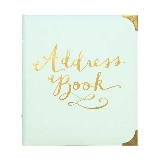 Gilded Mint Address Book