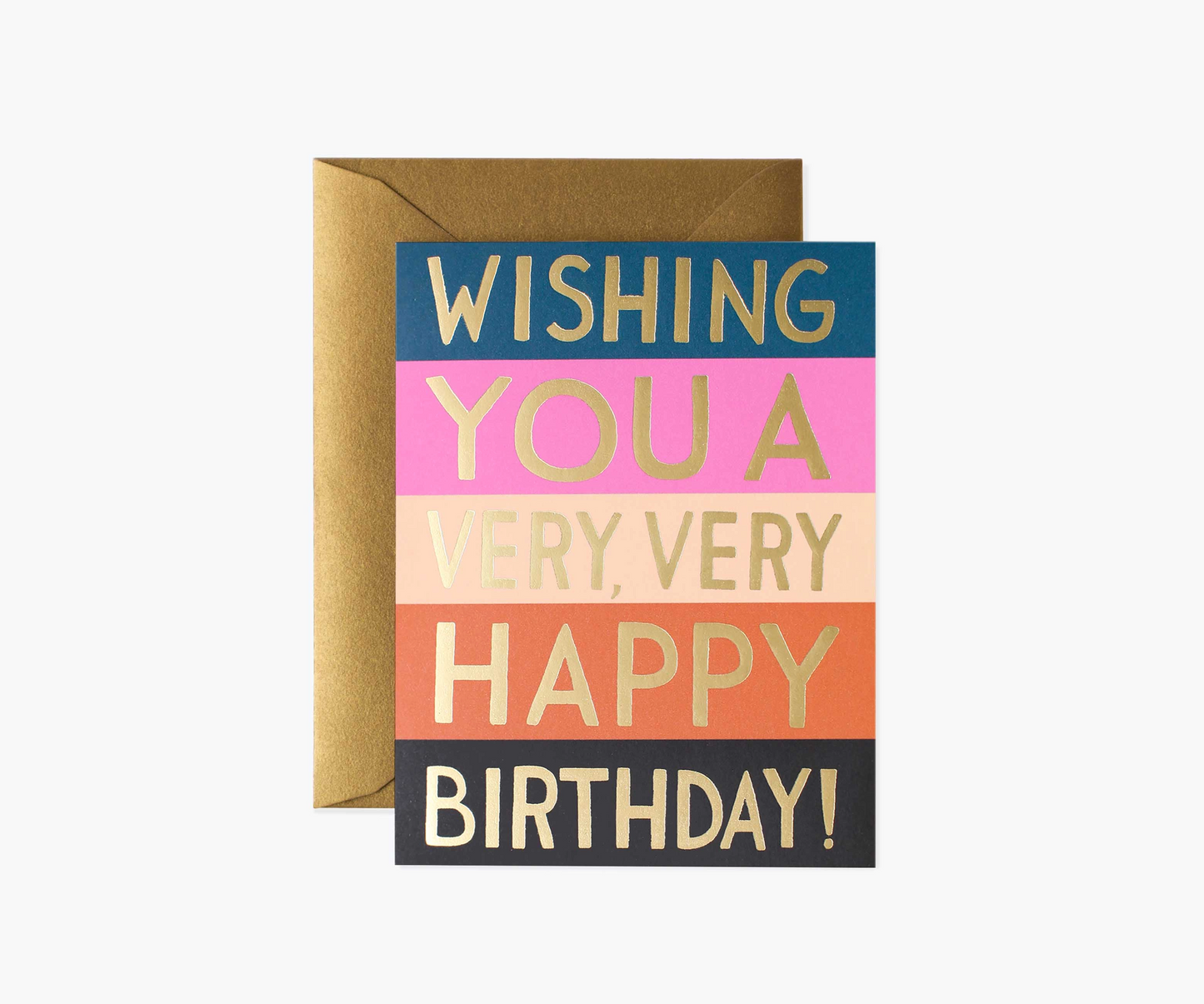 Card - Color Block Birthday
