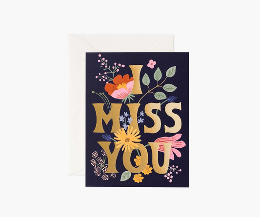 Card - I Miss You