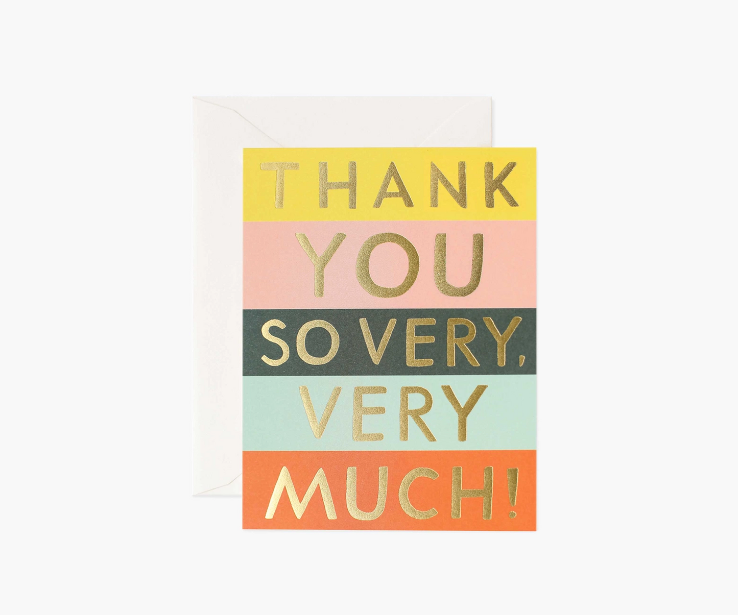 Boxed Set - Color Block Thank You Cards